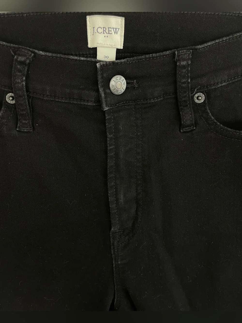 J. Crew NWOT Women's Black Skinny Jeans